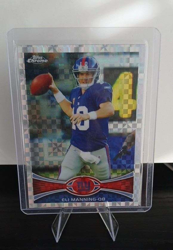 2012 Topps Chrome - Eli Manning #103 X-Fractor