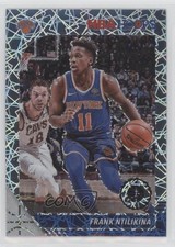 2019 Panini NBA Hoops Premium Stock Silver Lazer Prizm Frank Ntilikina #125 00q8