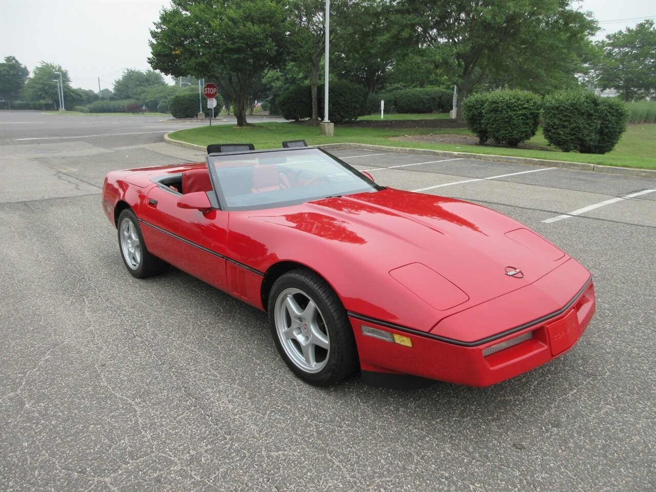1987 Red Chevrolet Corvette Convertible  | C4 Corvette Photo 6