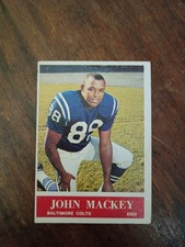 1964 Philadelphia #3 John Mackey Rookie Baltimore Colts HOF READ ItemJM