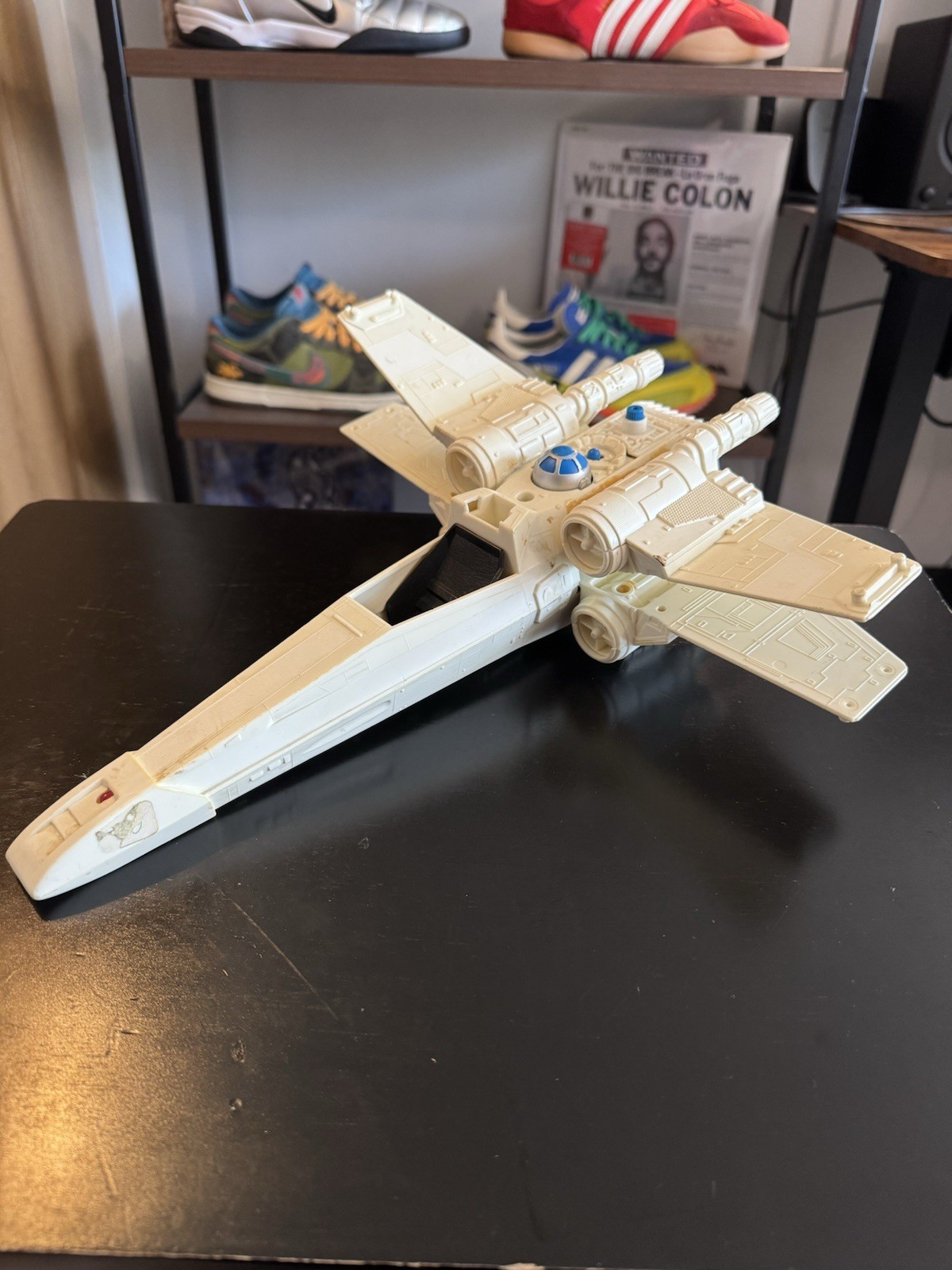 Vintage 1978 Kenner Star Wars X-Wing Fighter Incomplete