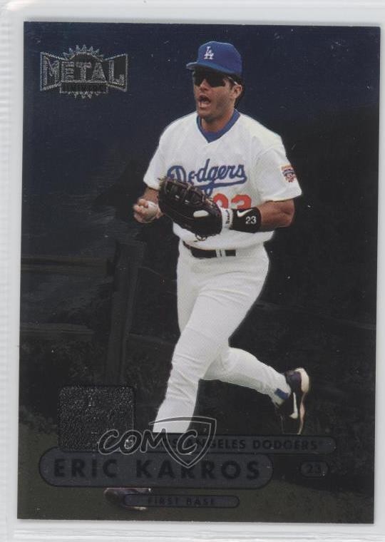 1998 Metal Universe Eric Karros #71 8m7
