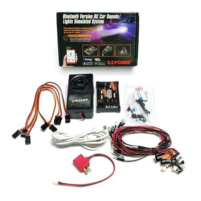 GT Power Bluetooth Version Sounds/Lights Simulate System for RC Car Model