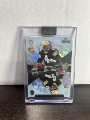 2026 Wild Card 5 Card Draw Black Tie Edition Brett Favre 1/1 Mirror Packers