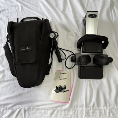 Saunder Cervical Traction HomeTrac Deluxe Neck Device Complete w/ Case