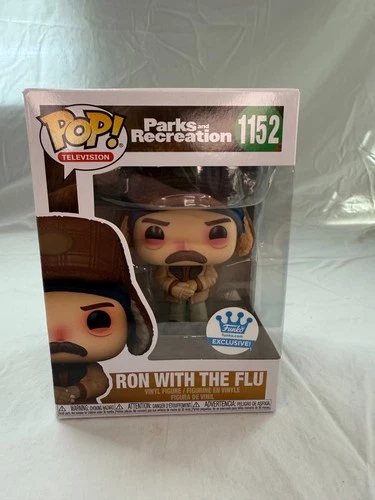 Funko Pop! Television: Parks and Rec - #1152 Ron with the Flu (Funko Exclusive)