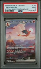 Pokémon Charizard ex 199/165 Scarlet & Violet 151 SIR PSA 9