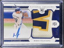 Feliciano, Mario - 2021 National Treasures - Patch/Autograph - 63/99