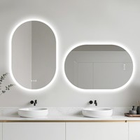 Led Badezimmerspiegel Badspiegel Mit Beleuchtung Beschlagfrei Wandspiegel IP66