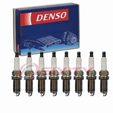 8 pc DENSO 3493 Spark Plugs for SK20HR-A11 90919-01266 4904 Ignition Wire ro