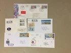 Five Israel registered,express fdc with IMPERF stamps