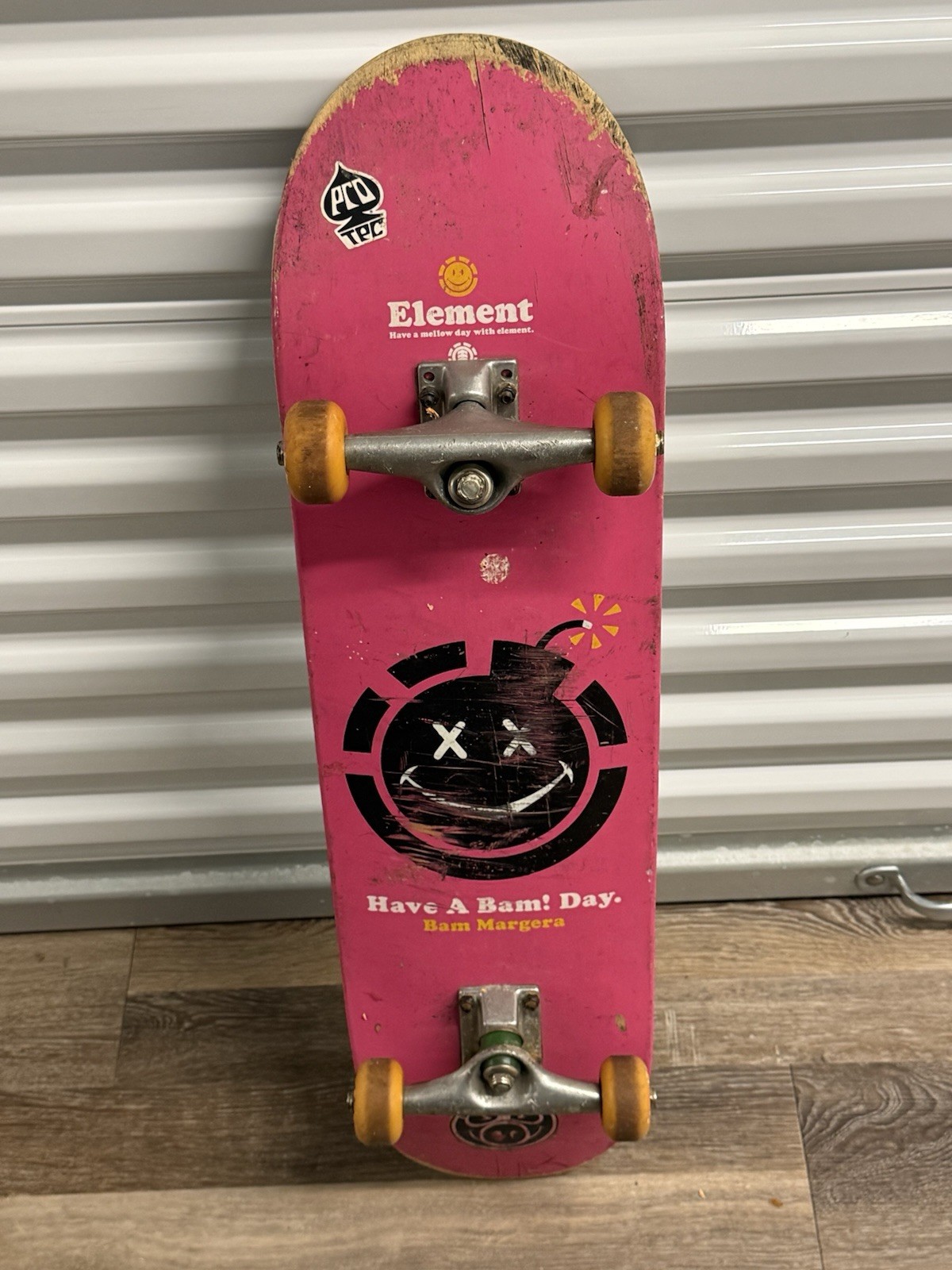 Element Skateboard Deck Have A Bam Day Bam Margera Deck W Wh