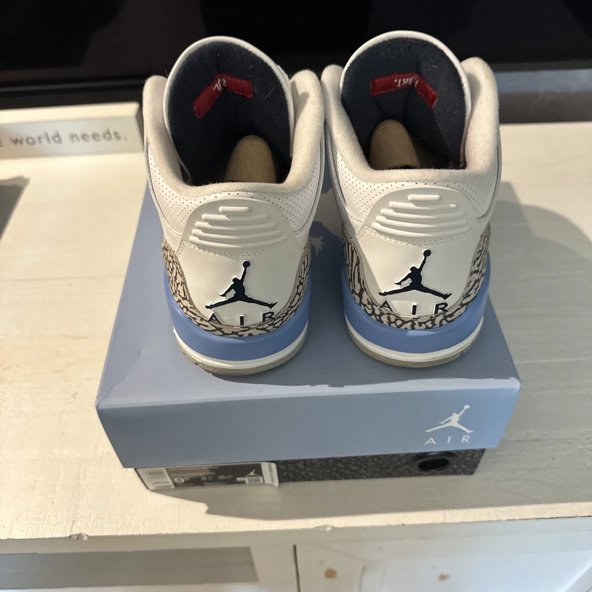 Preços baixos em Jordan 3 Retro Mid UNC | eBay