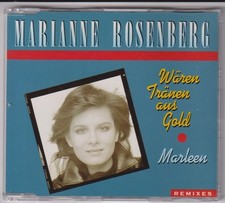 Marianne Rosenberg – Wären Tränen Aus Gold / Marleen (Remixes) - 4 Track CD 1995