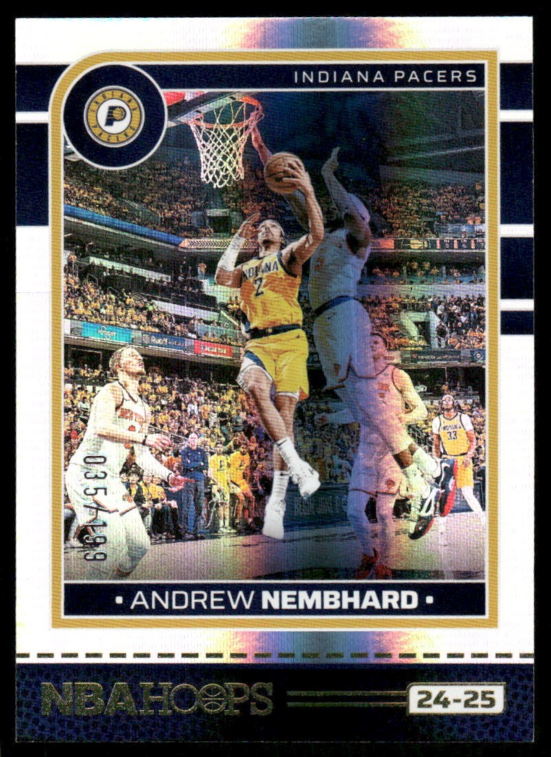 2024-25 Hoops Premium Box Set #52 Andrew Nembhard Premium Box Set #/199