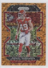 2021 Panini Prizm Orange Disco Prizm Daniel Sorensen #193 0c6