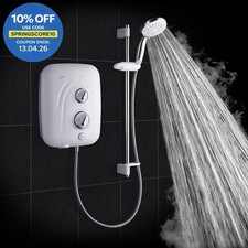 Mira Elite SE Pumped Electric 10.8kW White & Chrome Shower Model 1.1941.002