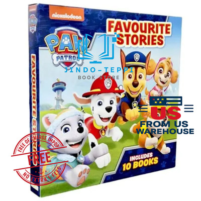 Paw Patrol 10 Book Box Set Kids Stories Collection Paperback HarperCollins