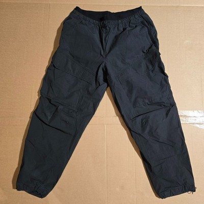 Used Nike NSW Woven Tech Pack Pants Pant Jogger Trousers BLACK CZ1622-010 sz L