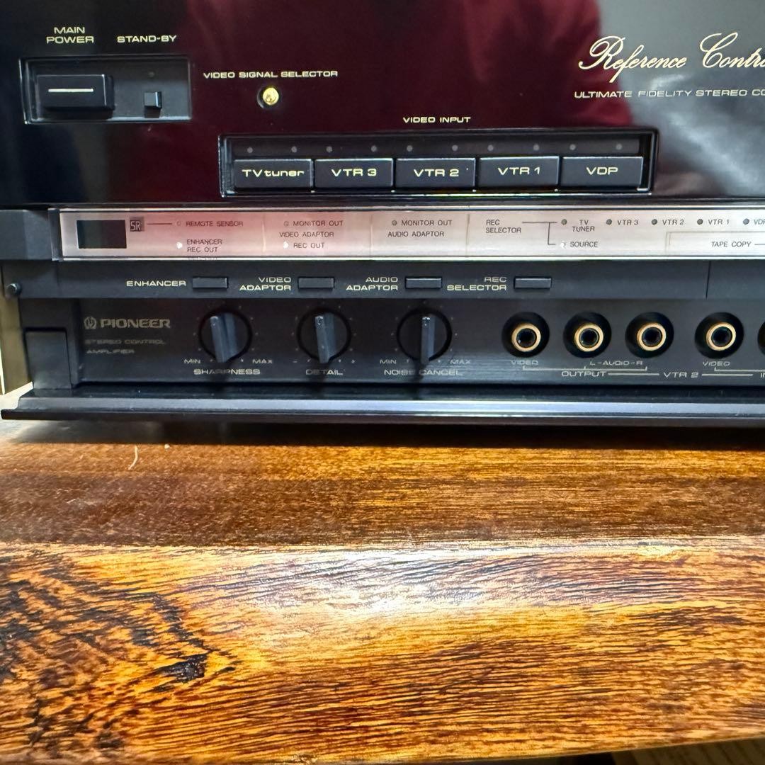 Pioneer C-90 Stereo Preamplifier Control Amp C-91 Reference Audio