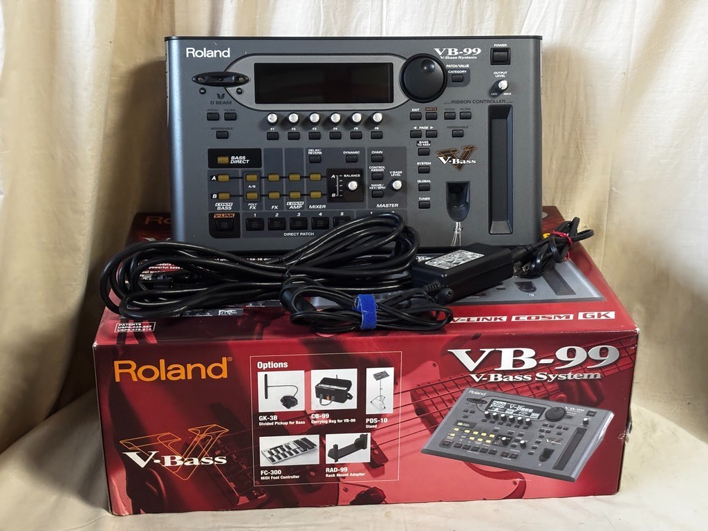Roland V-Bass VB-99 V-Bass system Multi Effects Pedal w/ box | eBay