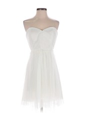 Jenny Yoo Collection Women White Cocktail Dress 6