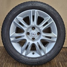 1x Opel Corsa D 16 Zoll Alufelge 6x16 ET40 OP033 13211902 13211903 SR 195/55 4mm