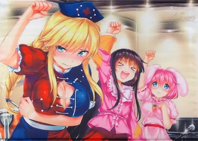 Touhou Project B2 Tapestry Alisiana Serina Nazuna Summer Comic Market