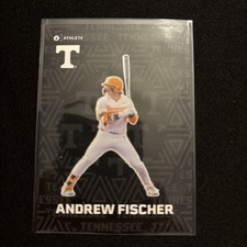 Andrew Fischer 2025 Onit Athlete Black Fusion Series RC. Brewers. Tennessee 
