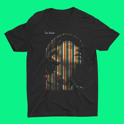 Tom Waits Closing Time Black Short Sleeve Unisex All Size S-234XL