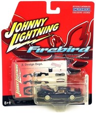 1:64 Johnny Lightning 1979 Pontiac Firebird TRANS AM Nero