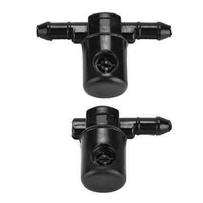 Auto 2Pcs Car Windshield Wiper Wash Nozzles Windscreen Wiper Washers Nozzles For
