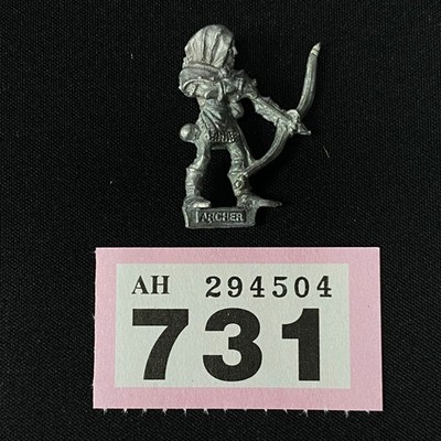 ARCHER 5 RRD4 SKARLOC'S WOOD ELF ARCHERS WARHAMMER REGIMENTS OF RENOWN METAL