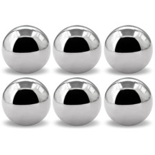 6pcs 2''inch Chrome Steel Bearing Balls 51mm Steel Balls Precision Bearing Bulk