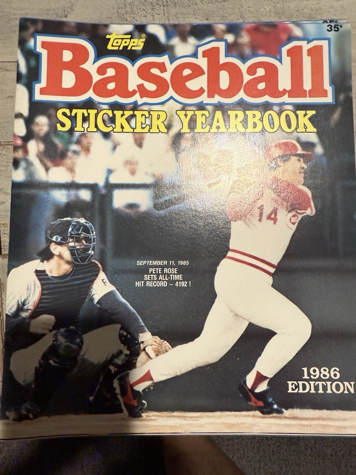 1986 Topps Baseball Sticker Album 36 Pages - Unused | eBay