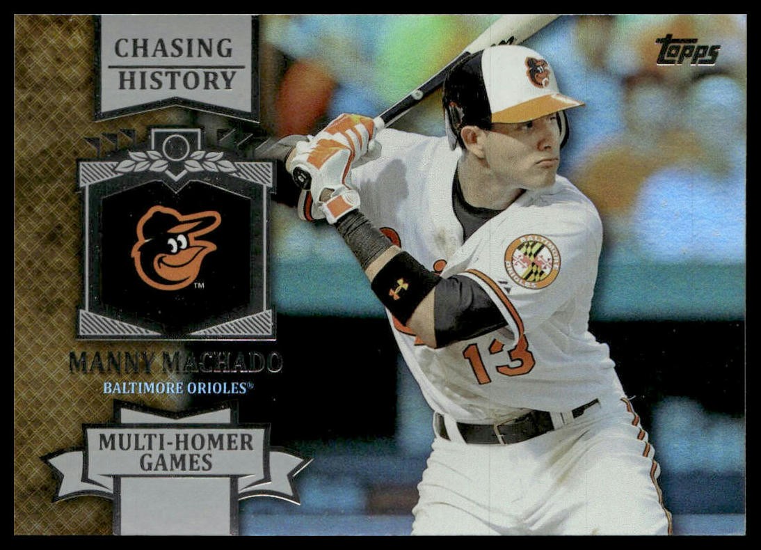 2013 Topps #CH-93 Manny Machado Chasing History