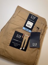 Gap Men's Stretch Slim Fit 5 Pocket Pant 32 x 34 Soft Stretch Twill Pants