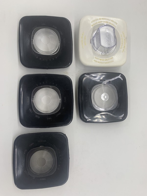 Lot Of 5 Lids / Tops For Blenders