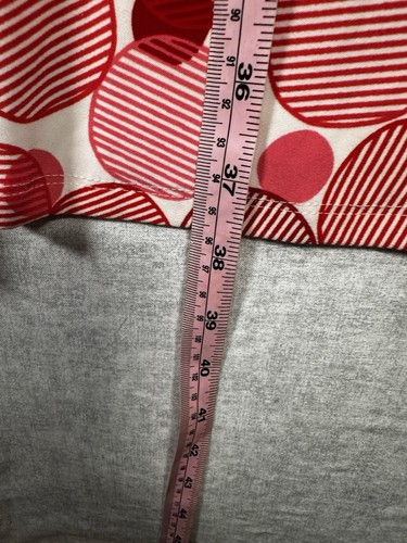 Neu mit Etikett Anne Klein ärmelloses Kleid Größe Small Sommer geometrisches Muster rot weiß und schwarz - Bild 4 von 8