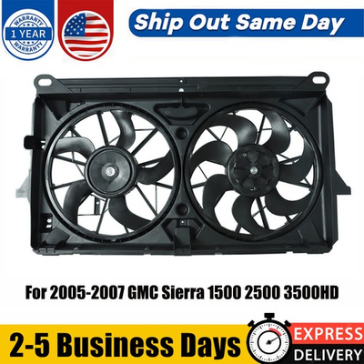 #ad Electric Radiator Condenser Cooling Fan For 05 06 GMC Yukon XL 1500 GMC Yukon $92.00