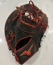 Mizuno GXF50-PSE6 MVP Prime 12.5” Fully Broken In Baseball First Base Mitt RHT
