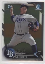2016 Bowman Chrome Prospects Jaime Schultz #BCP193 0a3