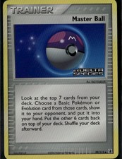 Master Ball Uncommon Delta Species 99/113 Item Reverse Holo Pokemon Card on eBay