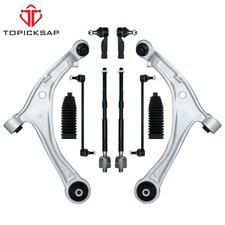 10Pc Suspension Control Arm Tie Rod Sway Bar Link For HONDA ODYSSEY 2011-2017