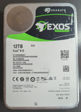 Seagate Exos X12 12TB Enterprise Hard Drive HDD SATA 6Gb/s ST12000NM0007 GRADE B