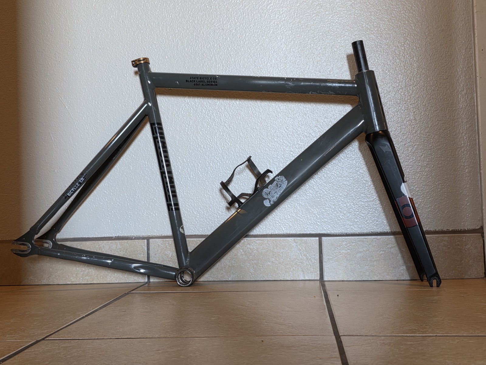 Co. Black Lable V2, Fixed Gear, Track Bike Framset, 57cm