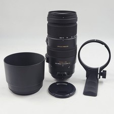 Sigma 120-400mm 1:4.5-5.6 DG APO OS HSM Telephoto Zoom Lens + Hood Tripod Collar