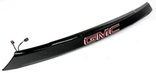 OEM Tail Finish Panel For GMC Acadia, Denali Black with Red Emblem Letters