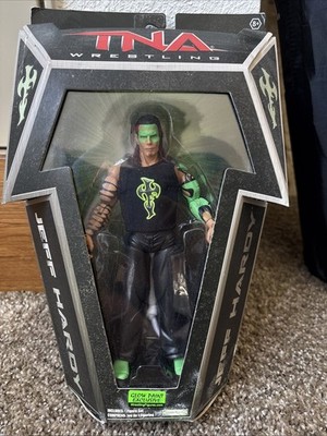 Jeff Hardy TNA Wrestling Glow In The Dark Paint Exclusive Jakks Pacific