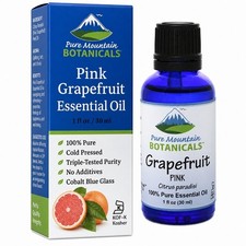 Grapefruit Citrus Paradisi Pink Essential Oil - Pure Natural Kosher - 1oz